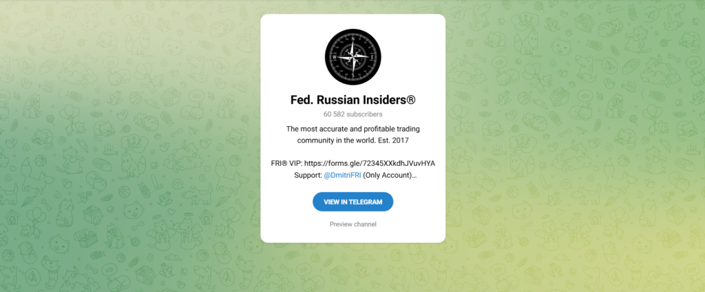 Fed. Rrussian Insiders: Fx Guide Pro