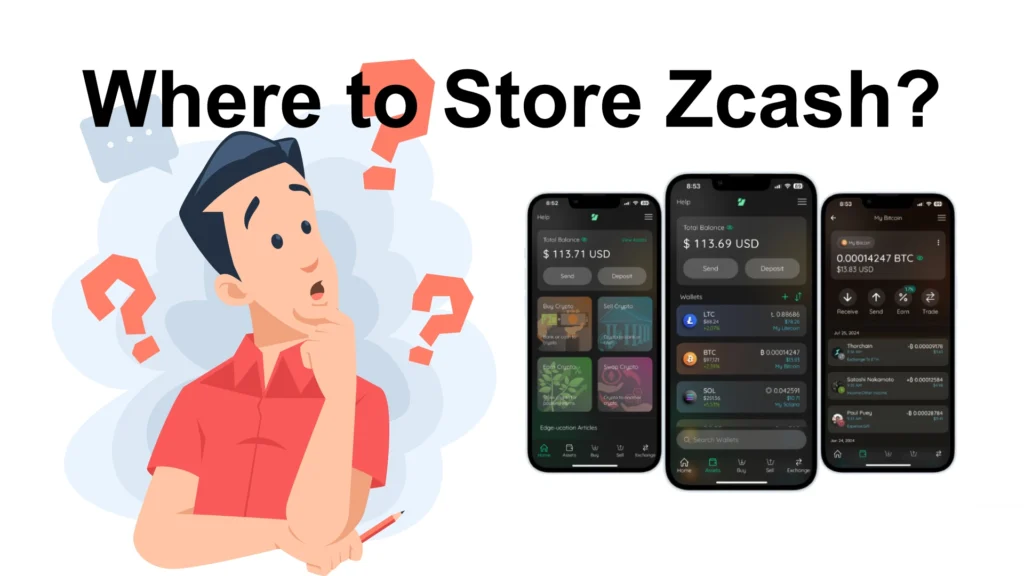 Where to store Zcash